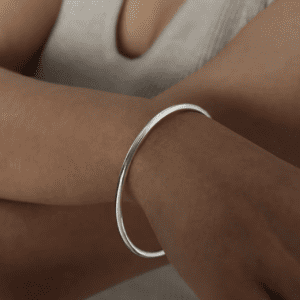 Bracelet jonc argent