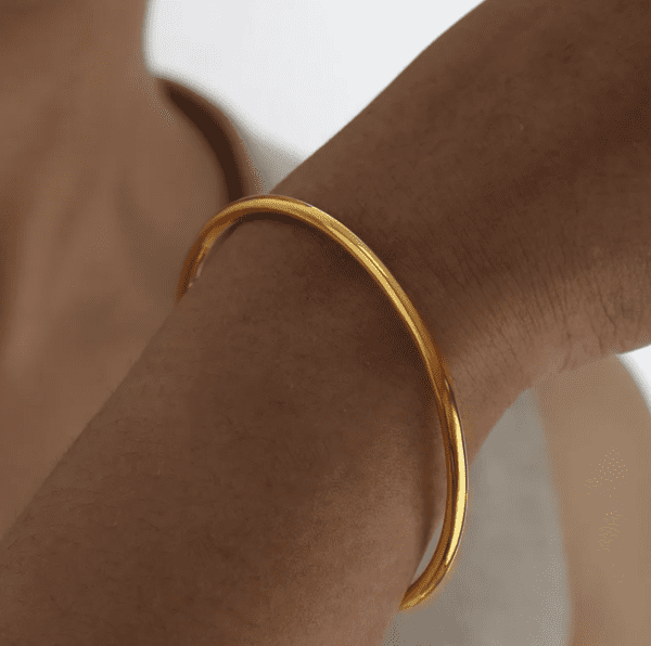 Bracelet jonc or